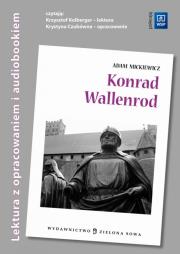 Konrad Wallenrod z oprac.+ audiobook. Autor: Adam Mickiewicz. Dadada.pl Okładka książki Konrad Wallenrod z oprac.+ audiobook