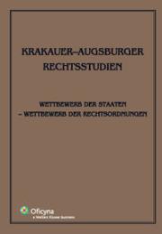 Krakauer-Augsburger Rechtsstudien. Autor: Stelmach Jerzy, Schmidt Reiner. Dadada.pl Okładka książki Krakauer-Augsburger Rechtsstudien