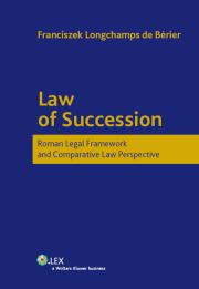 Okładka książki Law of Succession