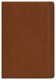 Opakowanie Leather Notebook Medium brązowy kratka
