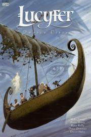 Lucyfer. Dworce ciszy. Autor: Carey Mike, Peter Gross, Ryan Kelly. Dadada.pl Okładka książki Lucyfer. Dworce ciszy