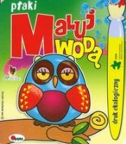 Okładka książki Maluj wodą - ptaki