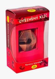 Opakowanie Metalowa łamigłówka Uwięziony klucz