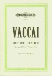 Metodo pratico di canto italiano. Autor: Vaccai Nicola. Dadada.pl Okładka książki Metodo pratico di canto italiano