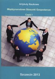 Międzynarodowe stosunki gospodarcze Część 1. Wydawca: IVG. Dadada.pl Opakowanie Międzynarodowe stosunki gospodarcze Część 1