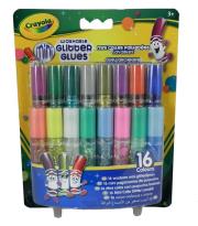 Opakowanie Mini kleje brokatowe 16 sztuk