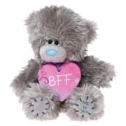 Opakowanie Miś 12 cm z serduszkiem BFF