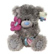 Opakowanie Miś 22 cm z kwiatkiem Someone Special