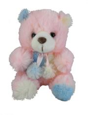 Opakowanie Miś Pastelowy różowy 22cm siedzący