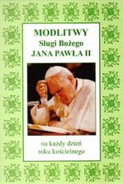 Okładka książki Modlitwy Sługi Bożego Jana Pawła II