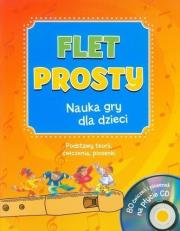 Nauka gry dla dzieci - Flet prosty. Autor: Katrin Holler. Dadada.pl Okładka książki Nauka gry dla dzieci - Flet prosty