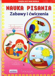 Nauka pisania. Zabawy i ćwiczenia Tukan. Autor: Guzowska Beata. Dadada.pl Okładka książki Nauka pisania. Zabawy i ćwiczenia Tukan