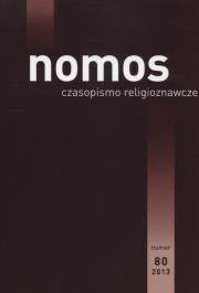 Opakowanie Nomos Czasopismo religioznawcze 80/2013
