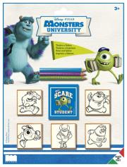 Opakowanie Pieczątki Monsters Uniwersity