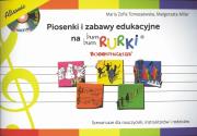 Okładka książki Piosenki i zabawy edukacyjne na Bum Bum Rurki