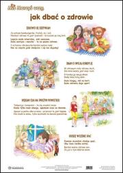 Opakowanie Plansza Miś Marcyś uczy Jak dbać o zdrowie