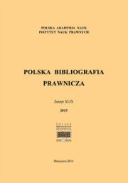 Opakowanie Polska Bibliografia Prawnicza