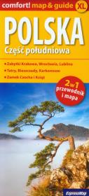 Polska Część południowa 2w1 Przewodnik i mapa. Wydawca: ExpressMap. Dadada.pl Opakowanie Polska Część południowa 2w1 Przewodnik i mapa