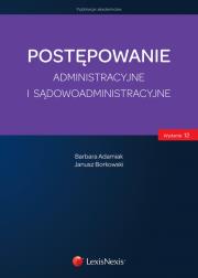 Okładka książki Postępowanie administracyjne  i sądowoadministracyjne