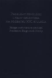 Opakowanie Problemy penelogii i praw człowieka na początku XXI stulecia