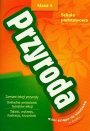 Okładka książki Przyroda 4 + ściąga