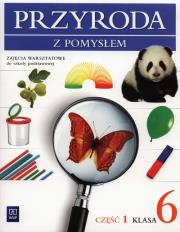 Przyroda SP Przyroda z pomysłem 6/1 z. warsztatowe. Autor: Depczyk Urszula, Bożena Sienkiewicz, 155401 Halina Binkiewicz. Dadada.pl Okładka książki Przyroda SP Przyroda z pomysłem 6/1 z. warsztatowe