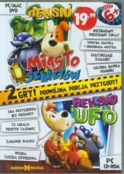 Reksio i Miasto sekretów / Reksio i UFO. Wydawca: Aidem Media. Dadada.pl Opakowanie Reksio i Miasto sekretów / Reksio i UFO