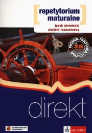 Repetytorium maturalne Direkt ZR matura 2015. Autor: Ćwikowska Beata, Jaroszewicz Beata, Wojdat-Niklewska Anna. Dadada.pl Okładka książki Repetytorium maturalne Direkt ZR matura 2015