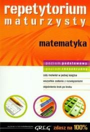 Repetytorium maturzysty matematyka. Autor: Piórek Katarzyna. Dadada.pl Okładka książki Repetytorium maturzysty matematyka