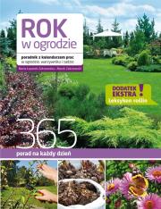 Okładka książki Rok w ogrodzie.365 porad.Poradnik z... TW