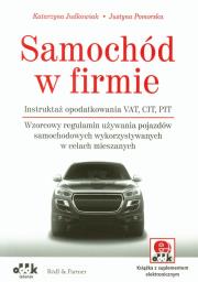Okładka książki Samochód w firmie