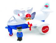 Samolot pasażerski z pilotem mix. Autor: Zabawka. Dadada.pl Okładka książki Samolot pasażerski z pilotem mix