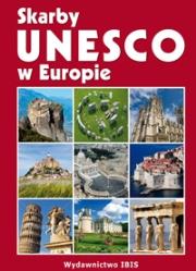 Okładka książki Skarby UNESCO w Europie - oprawa tw. Ibis