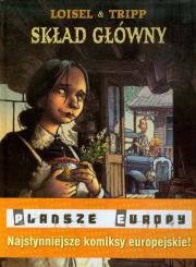 Skład Główny Plansze Europy. Autor: Loisel & Tripp. Dadada.pl Okładka książki Skład Główny Plansze Europy