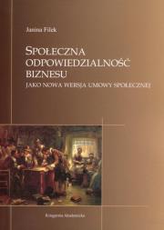 Okładka książki Społeczna odpowiedzialność biznesu