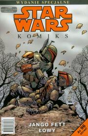 Okładka książki Star Wars komiks. Jango Fett Łowy