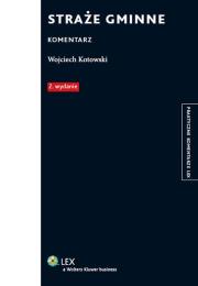 Okładka książki Straże gminne Komentarz
