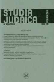 Opakowanie Studia Judaica 2013/02 (32)