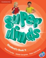 Okładka książki Super Minds 4 SB +DVD CAMBRIDGE