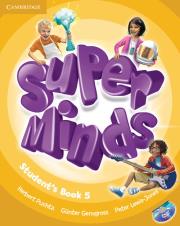 Okładka książki Super Minds 5 SB +DVD CAMBRIDGE