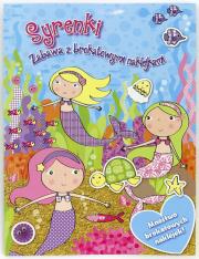 Okładka książki Syrenki - Zabawa z brokatowymi naklejkami