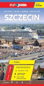 Okładka książki Szczecin Police Plan miasta 1:25000 laminowany