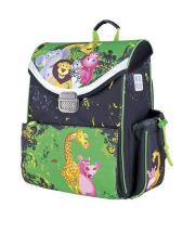 Tornister kasetonowy ZOO. Autor: ,. Dadada.pl Okładka książki Tornister kasetonowy ZOO