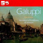 TRIO SONATAS. Autor: Accademia Vivaldiana di Venezia: Stefano Zanchetta, Paolo Fasolo, Giuseppe Barutti, Michele Liuzzi. Dadada.pl Okładka książki TRIO SONATAS