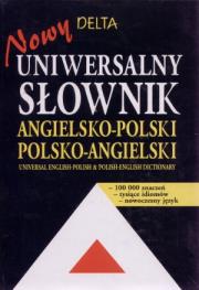 Okładka książki Uniwersalny Słownik Ang-Pol-Ang  DELTA