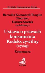 Opakowanie Ustawa o prawach konsumenta. Kodeks cywilny (wyciąg). Komentarz