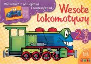 Wesołe lokomotywy część 2. Autor: Karpińska Agata. Dadada.pl Okładka książki Wesołe lokomotywy część 2