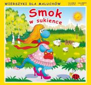 Wierszyki Smok w sukience. Autor: Sikorska Paulina. Dadada.pl Okładka książki Wierszyki Smok w sukience