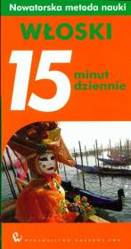 Okładka książki Włoski 15 minut dziennie