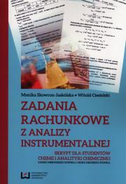 Okładka książki Zadania rachunkowe z analizy instrumentalnej